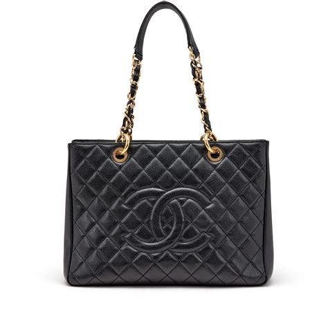 chanel black caviar timeless tote|CHANEL .